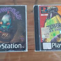 Oddworld 1 e 2 per ps1