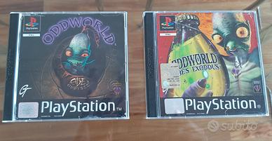 Oddworld 1 e 2 per ps1