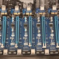 5 rizer PCI-E 1x to 16x