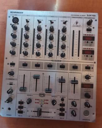 Mixer DJ Behringer DJX700 4 canali funzionante