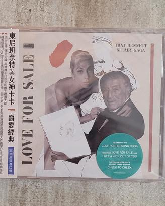 Lady gaga e tony bennett "Love for sale" CD 