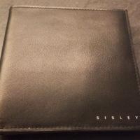 Portafoglio SISLEY nero in pelle