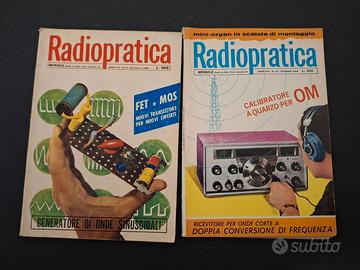 2 Riviste RADIOPRATICA 1968/1969