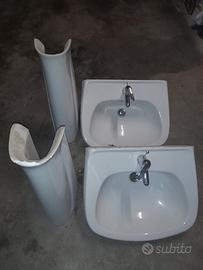 lavabo con piede