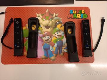 telecomando controller Wii mote+motion plus+custod