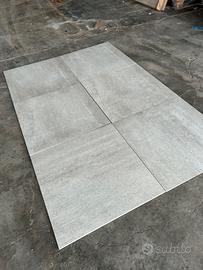 Piastrelle in gres 60x60 grigio cemento