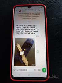 OROLOGIO POLSO con BRACCIALE ORIGINALE!