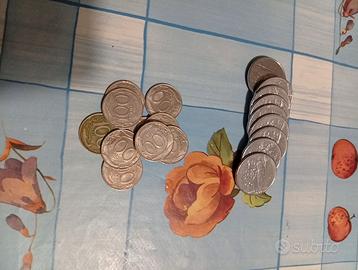 20 Monete della vecchia lira Italiana