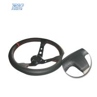 VOLANTE INVERTITO LOOK OMP PELLE SINTETICA NERO BR