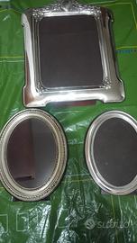 Cornici portafoto d'argento