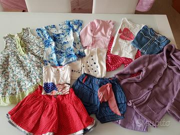 Abbigliamento bimba estivo 15-18 mesi