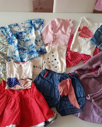 Abbigliamento bimba estivo 15-18 mesi