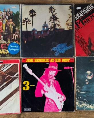 10 dischi in vinile - rarità originali