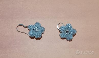 Orecchini  uncinetto