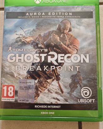cd gioco ghost recon xbox one