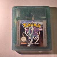 Pokemon cristallo originale ITA gameboy color