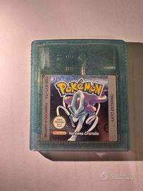 Pokemon cristallo originale ITA gameboy color
