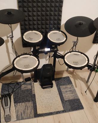 Batteria elettronica Roland TD4 + upgrade