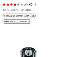 macchina da caffè De Longhi