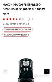 macchina da caffè De Longhi