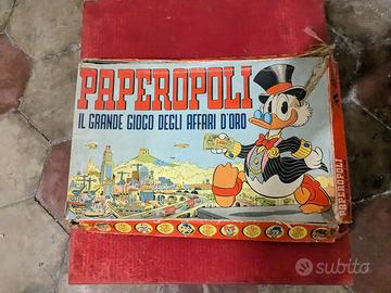 Paperopoli Anni 70 Gioco da tavola Vintage