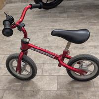 Bicicletta senza pedali Chicco - rosso metallizzat