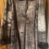 Cappotto in pelle interno pelliccia