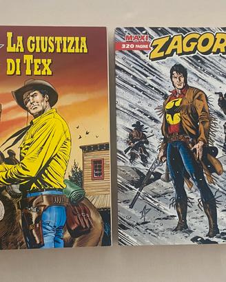 Tex e Zagor Maxi, Storie inedite e complete
