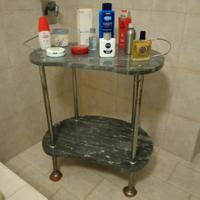 Tavolino da bagno vintage 