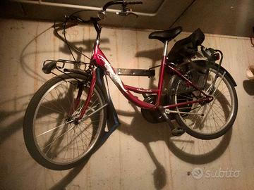 bicicletta da passeggio donna nuova