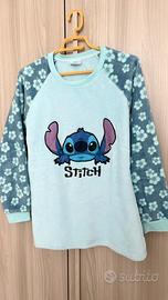Pigiama Disney donna invernale stitch pile Disney