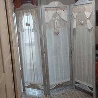 paravento in legno