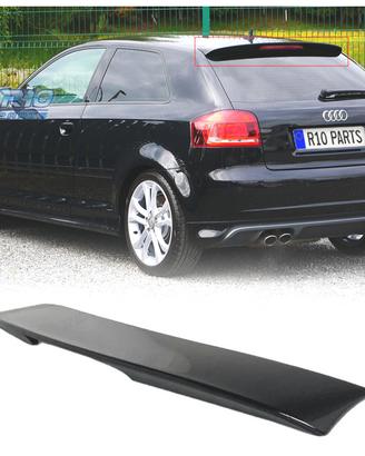 SPOILER AUDI A3 8P 03-11 LOOK S LINE S3 NERO LUCID