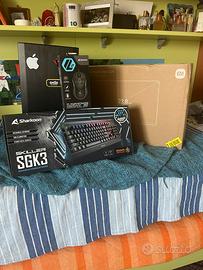 Bundle gaming: PC + Tastiera + Mouse