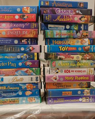 Videocassette Disney + altro