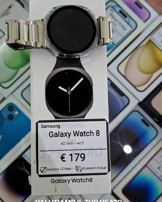 SAMSUNG GALAXY WATCH SERIE 8 40MM wi.fi