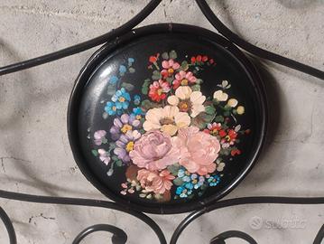 testata letto in ferro battuto 