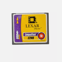 Lexar Compact Flash 32MB Scheda memoria