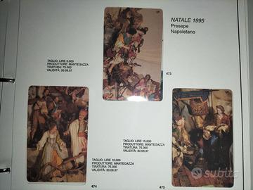 schede telefoniche Natale 1995