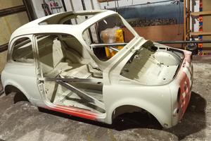 fiat 500 epoca storica da restaurare 