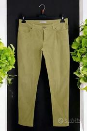 Jeans Verde Siviglia donna elasticizzato tg XL