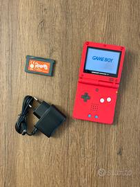 Gameboy Advance SP  001 “POKEDEX” + caricatore
