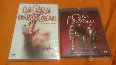 casa dei mille morti + la casa del diavolo blu-ray