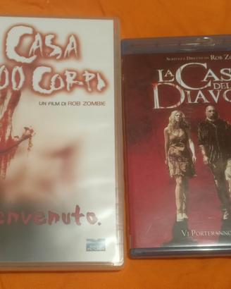 casa dei mille morti + la casa del diavolo blu-ray