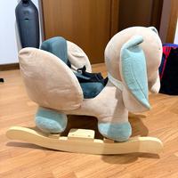 Dondolo peluche elefante Nattou