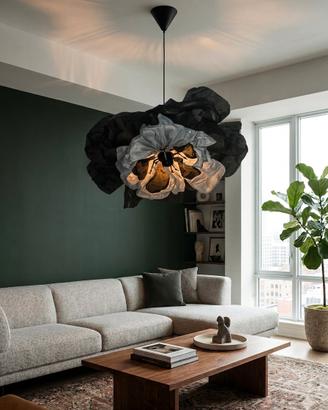 lampadario a forma di fiore 