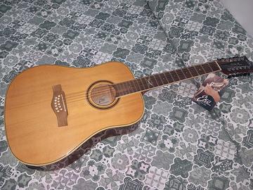 Chitarra 12 corde acustica Eko NXT D100E