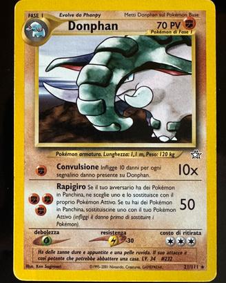 Pokemon / Donphan / Set Neo Genesis / ITA