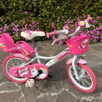 Bicicletta bambina Dino Bikes Unicorn 14”