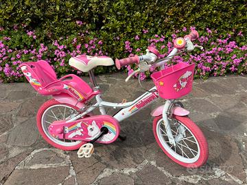 Bicicletta bambina Dino Bikes Unicorn 14”